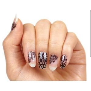 Color Street Nail Strips, Bandana Republic, Clear Overlay